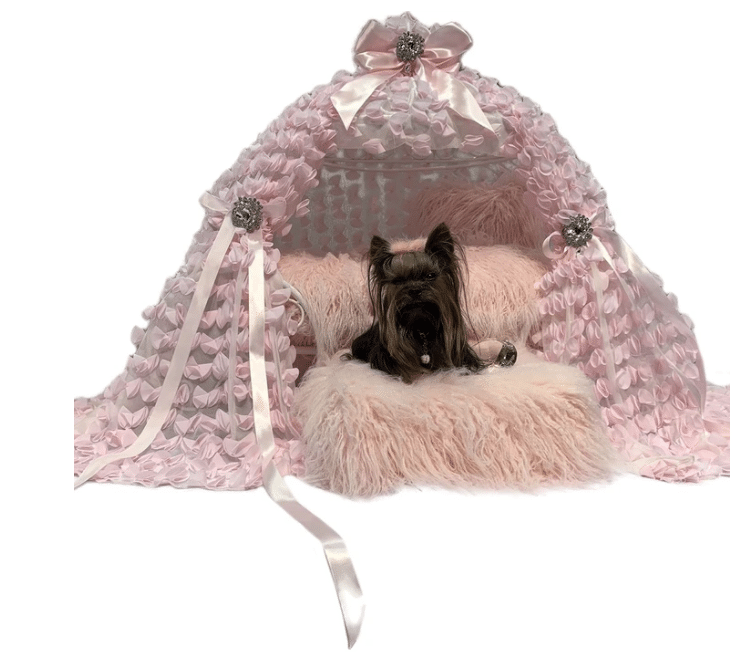 Princess Canopy Dog Beds Only The Best Katrina's Pet Apparel