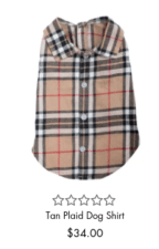 Tan Plaid Shirt